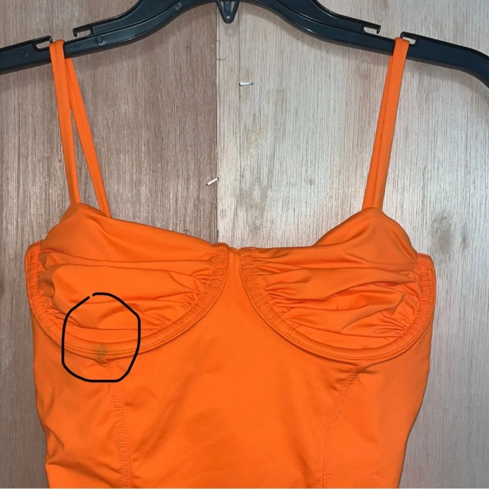 FRANKIE’S BIKINIS Lorelai Cheeky One Piece Swimsuit Sz S